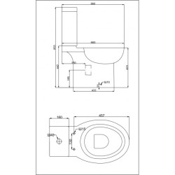 Моноблок  ICC 6685W "АРЕН "